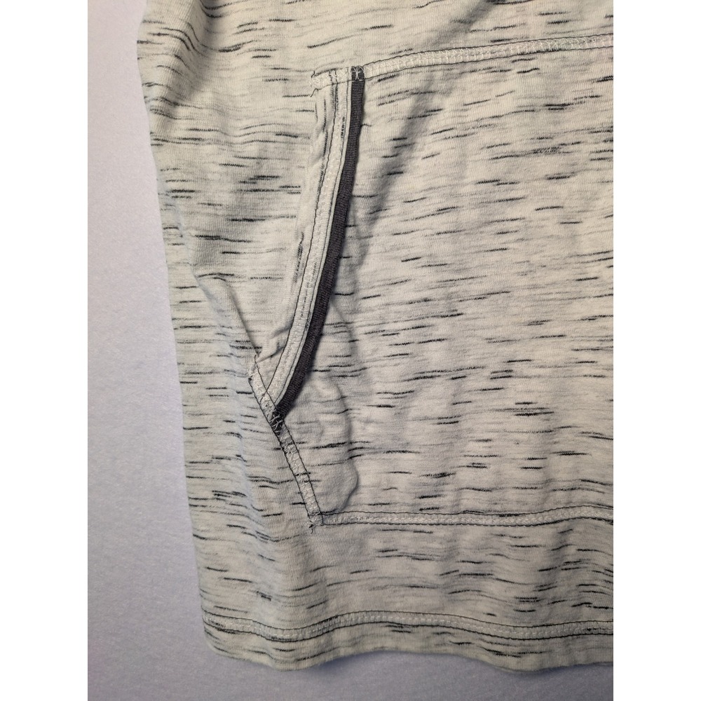 Company Eighty One Mens Hoodie Medium Grey Space Dye Lightweight Pullover Shirt